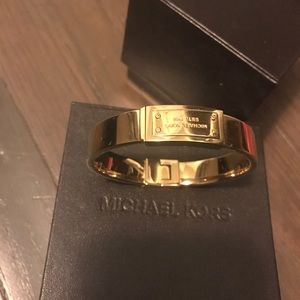 Micheal Kors gold tone bracelet
